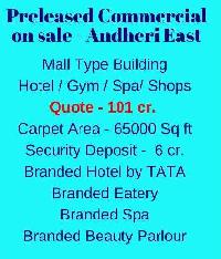  Hotels for Sale in MIDC, Andheri East, Mumbai