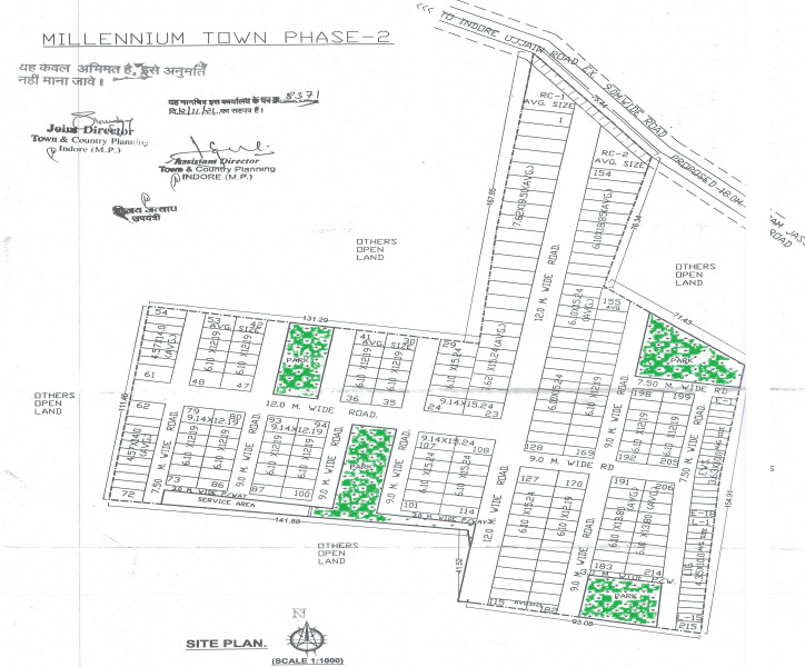  Residential Plot 800 Sq.ft. for Sale in Ujjain Road, Indore