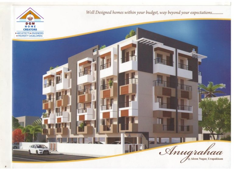 2 BHK Apartment 870 Sq.ft. for Sale in Urapakkam, Chennai