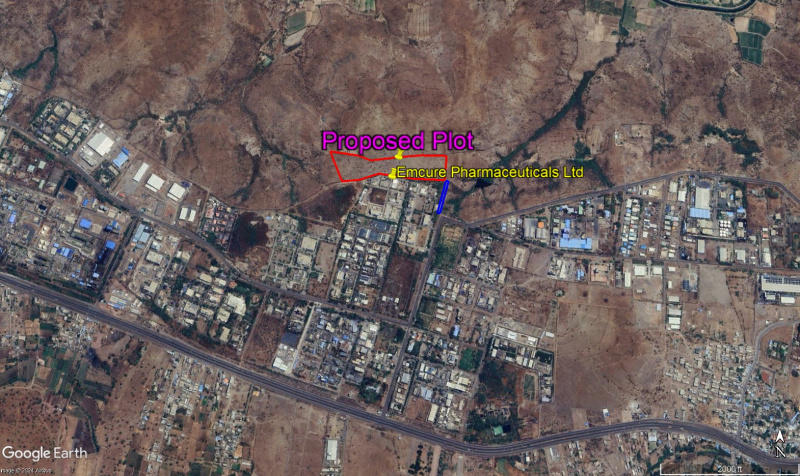 10 Acre Agricultural/Farm Land for Sale in MIDC Kurkumbh, Pune