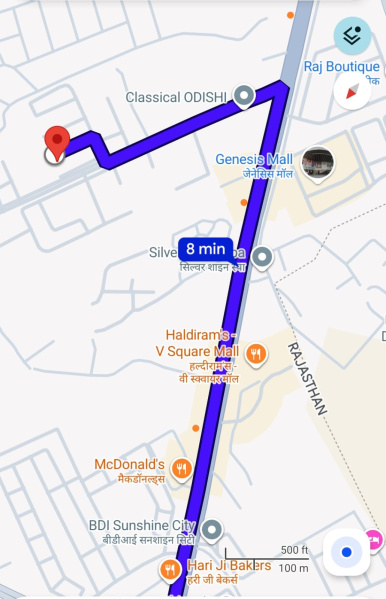 1 BHK 600 Sq.ft. Apartment for Sale in Alwar Bypass Road, Bhiwadi