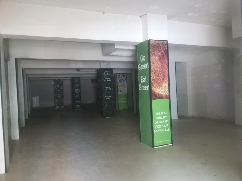  2370 Sq.ft. Commercial Shop for Rent in Kopar Khairane, Navi Mumbai