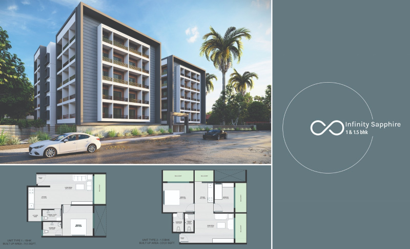 1 BHK Apartment 765 Sq.ft. for Sale in Amli Ind. Estate, Silvassa