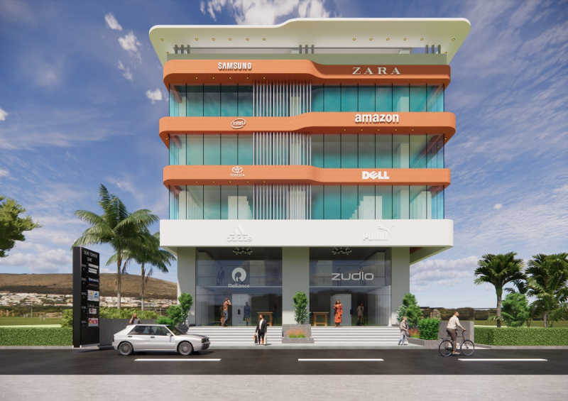  Showroom 3000 Sq.ft. for Rent in Savedi, Ahmednagar