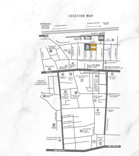 2 BHK 745 Sq.ft. Apartment for Sale in Jawahar Nagar, Goregaon West, Mumbai