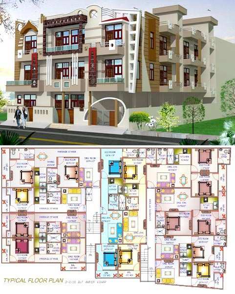 Builder Floor 900 Sq.ft. for Sale in Dlf Ankur Vihar, Ghaziabad