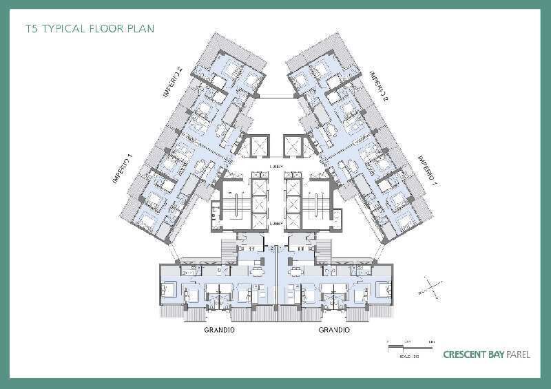 3 BHK Apartment 1000 Sq.ft. for Sale in Parel, Mumbai