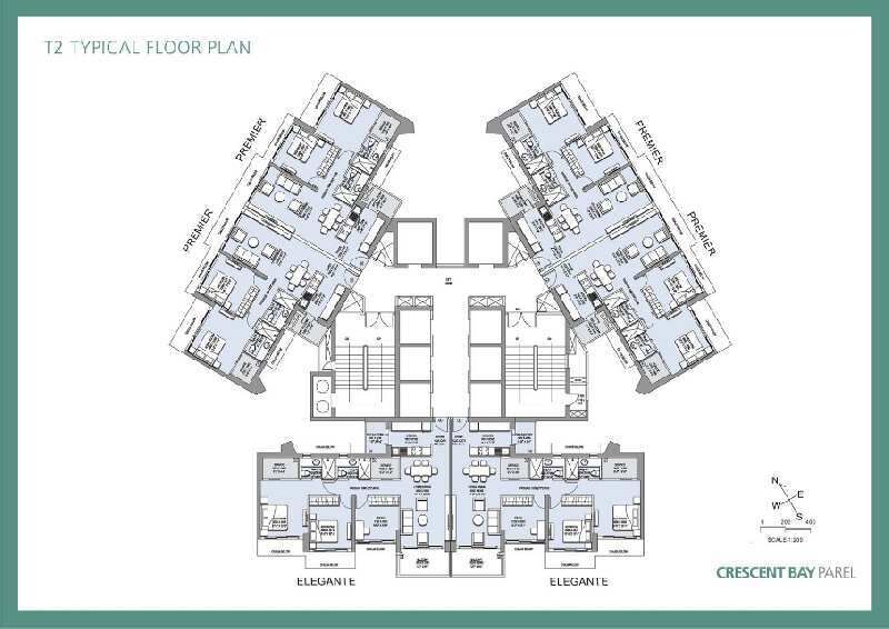 3 BHK Apartment 1300 Sq.ft. for Sale in Parel, Mumbai