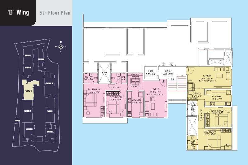 2 BHK Apartment 751 Sq.ft. for Sale in Vile Parle East, Mumbai