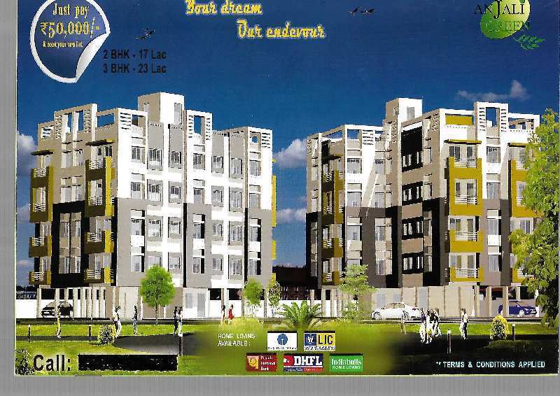 3 BHK Apartment 91000 Sq.ft. for Sale in Hatiara,