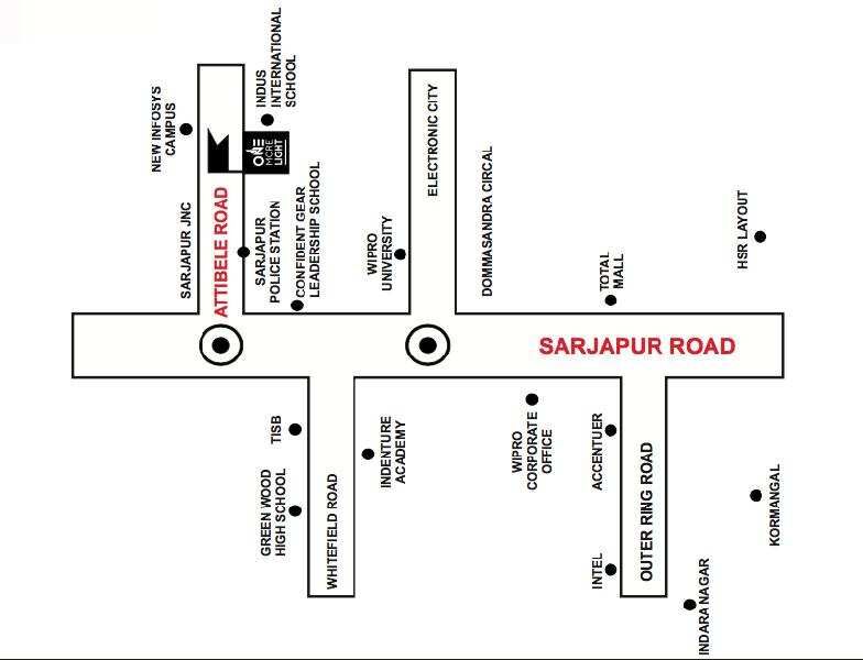 2 BHK Apartment 1330 Sq.ft. for Sale in Sarjapur Road, Bangalore