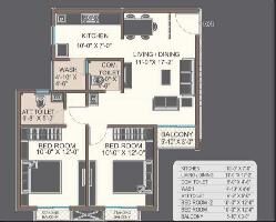 2 BHK Flat for Sale in Atladra, Vadodara