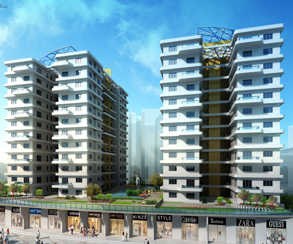 2 BHK 1060 Sq.ft. Apartment for Sale in Nasik - Pune Road, Nashik