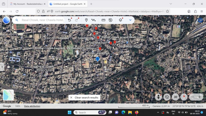 Commercial Land 43000 Sq.ft. for Sale in Adhartal, Jabalpur