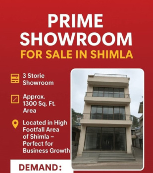  Showroom for Sale in Kasumpti, Shimla