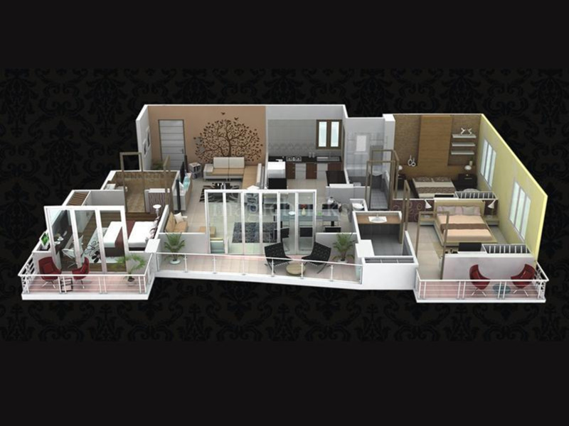 3 BHK Apartment 2200 Sq.ft. for Sale in Shobhagpura, Udaipur