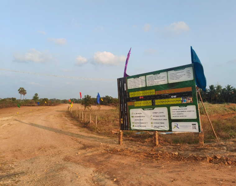  Residential Plot 1500 Sq.ft. for Sale in Mahapalipuram, Chennai