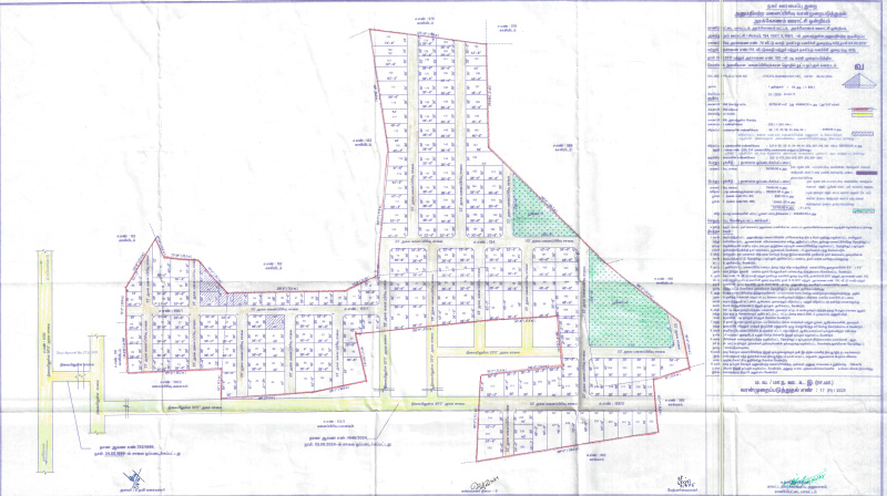  1000 Sq.ft. Residential Plot for Sale in Thakkolam, Vellore