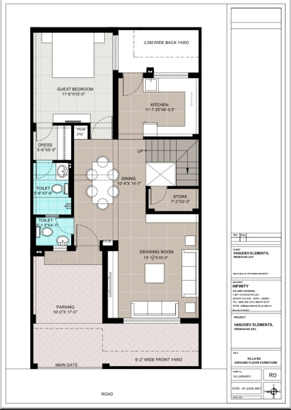 4 BHK Villa 2600 Sq.ft. for Sale in Sunrakh Road, Vrindavan