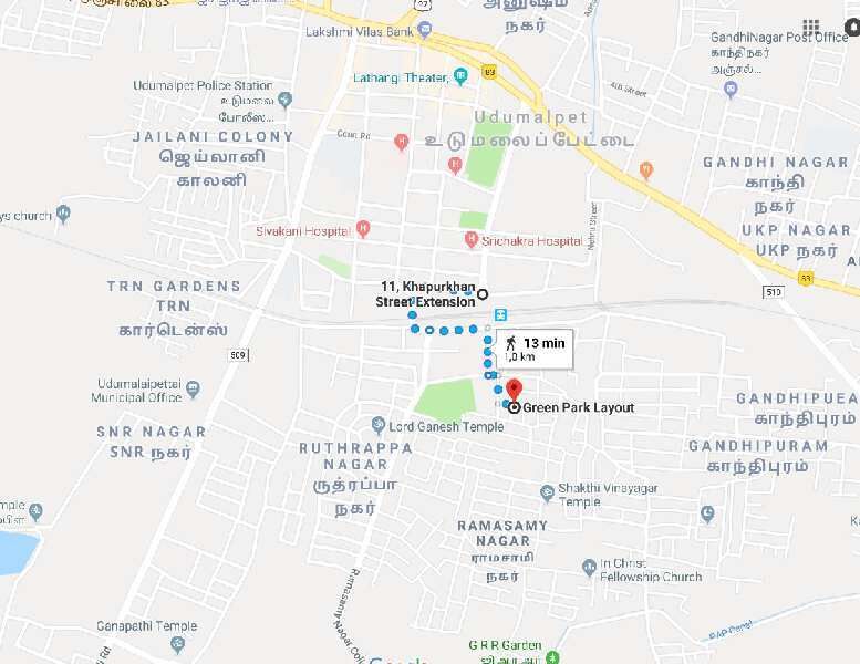  Residential Plot 11 Cent for Sale in Chettipalayam, Tirupur