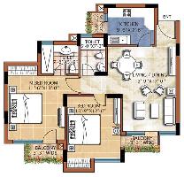 2 BHK Flat for Rent in Sector 93b Noida
