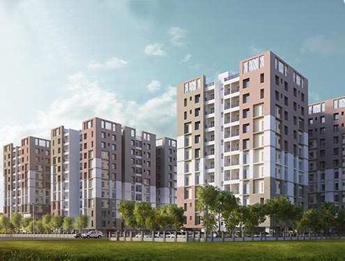 3 BHK Apartment 1004 Sq.ft. for Sale in Rajarhat, Kolkata