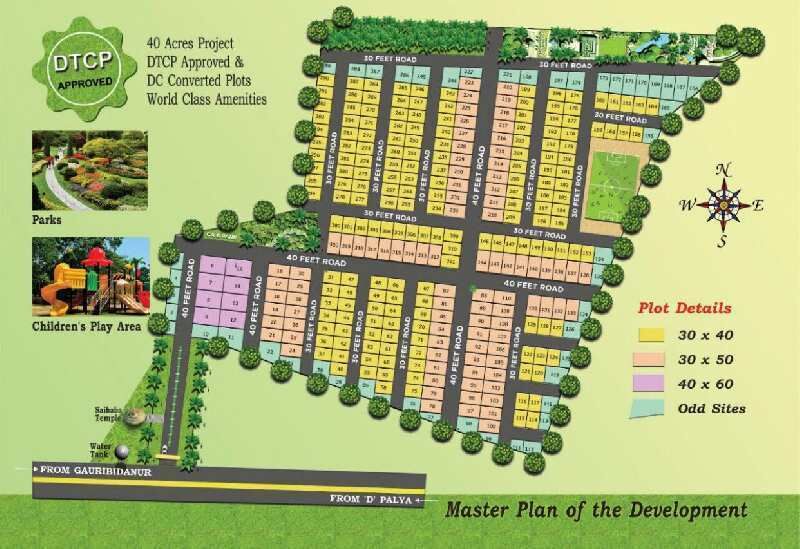  Residential Plot 1200 Sq.ft. for Sale in Sahakar Nagar, Bangalore
