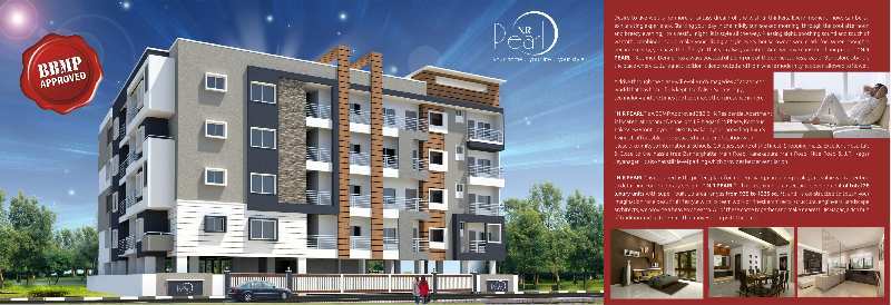 3 BHK Residential Apartment 1235 Sq.ft. for Sale in J. P. Nagar, Bangalore