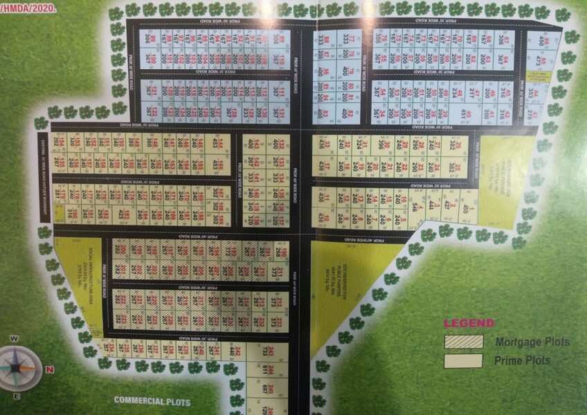  Residential Plot 450 Sq. Yards for Sale in Medchal, Hyderabad