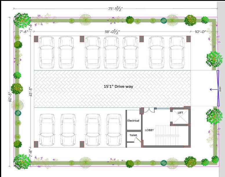  Office Space 17000 Sq.ft. for Sale in Madhapur, Hyderabad