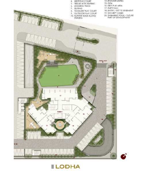 2 BHK Apartment 1 Acre for Sale in Majiwada, Thane