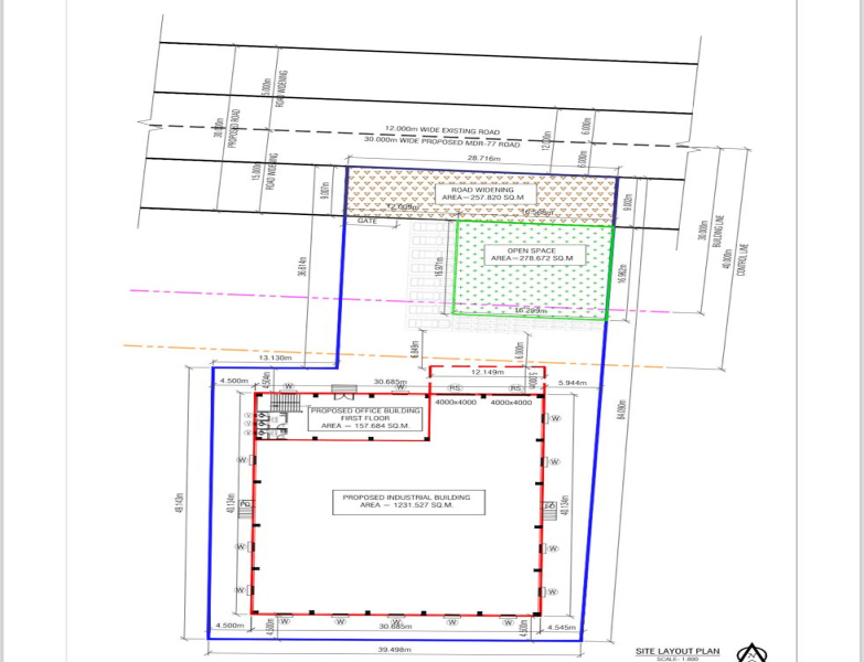  Factory 14046 Sq.ft. for Rent in Chakan MIDC, Pune