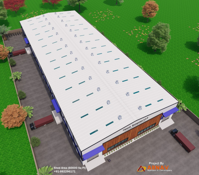  Factory 60072 Sq.ft. for Rent in Chakan MIDC, Pune