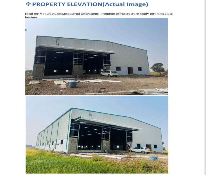  18045 Sq.ft. Factory for Rent in Chakan MIDC, Pune