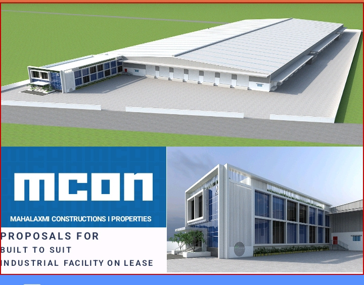  177000 Sq.ft. Factory for Rent in Chakan MIDC, Pune
