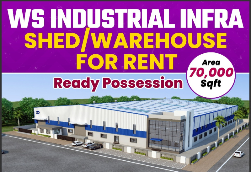  70000 Sq.ft. Factory for Rent in Talegaon MIDC Road, Pune