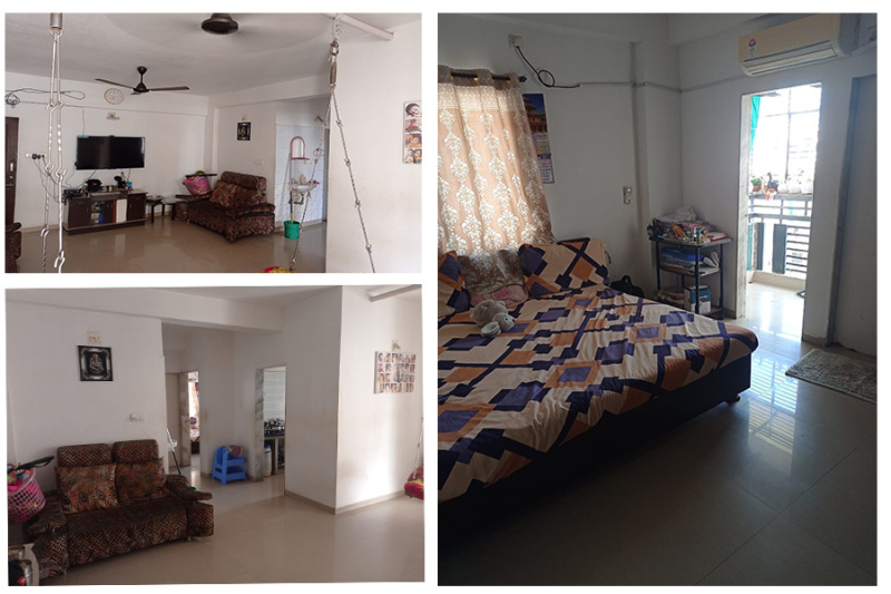 2 BHK Apartment 1197 Sq.ft. for Sale in Gota, Ahmedabad