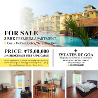 2 BHK Flat for Sale in Colva, South Goa, 
