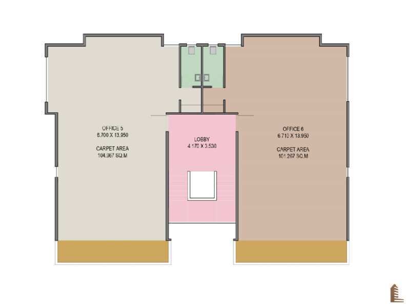  Office Space 600 Sq. Meter for Sale in Yeola, Nashik