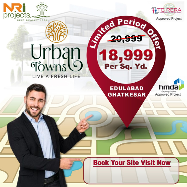  160 Sq. Yards Residential Plot for Sale in Ghatkesar, Hyderabad