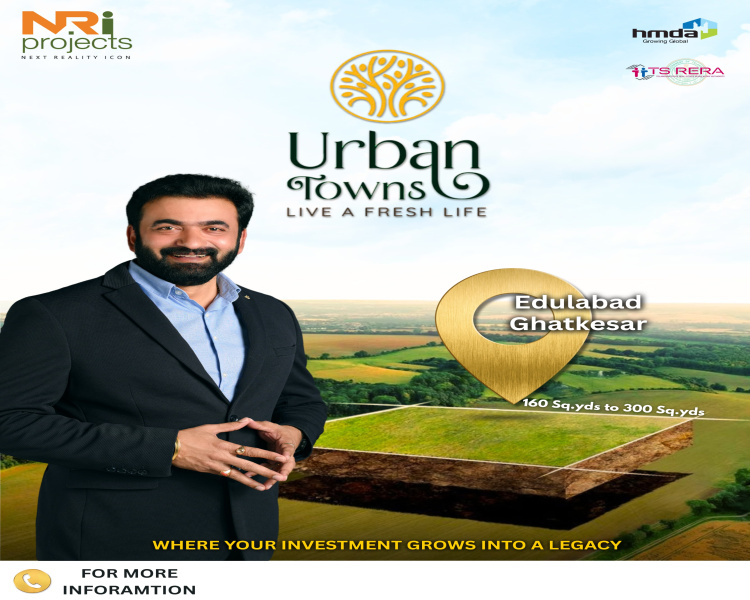  160 Sq. Yards Residential Plot for Sale in Ghatkesar, Hyderabad