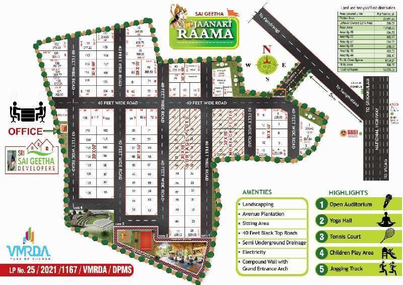  Residential Plot 200 Sq. Yards for Sale in Sanghivalasa, Visakhapatnam
