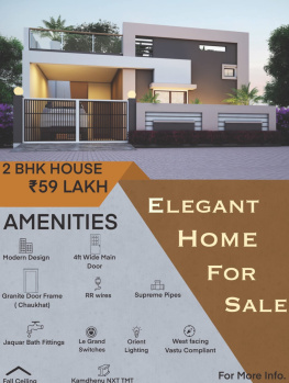 2 BHK House for Sale in Saddu, Raipur