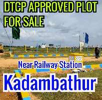  Residential Plot for Sale in Kadambathur, Thiruvallur