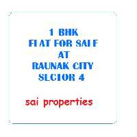 1 BHK Flat for Sale in Kalyan West, Thane