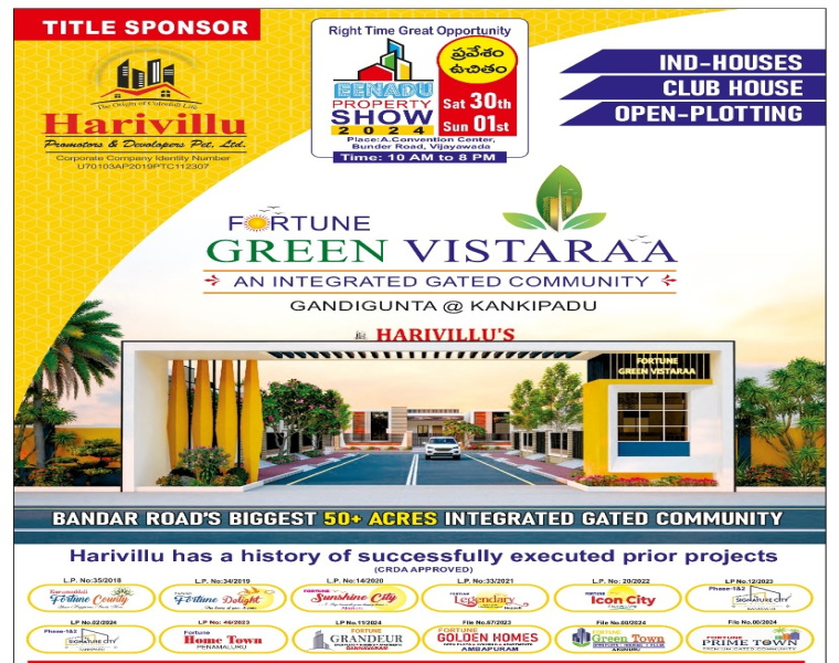  Residential Plot 194 Sq. Yards for Sale in Bandar Road, Vijayawada