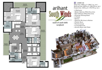 4.5 BHK Flat for Sale in Sector 41 Faridabad