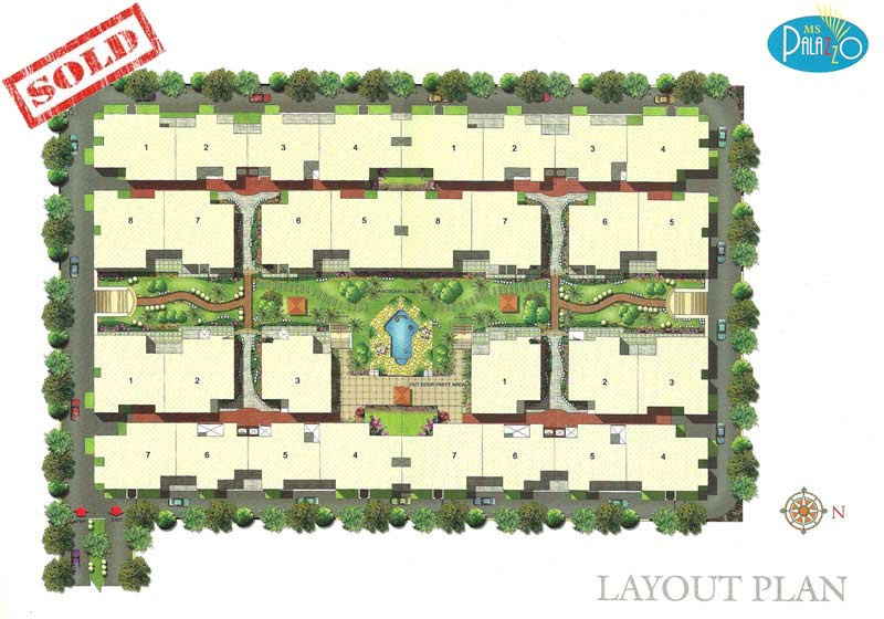 3 BHK Apartment 1791 Sq.ft. for Sale in Jakkur, Bangalore