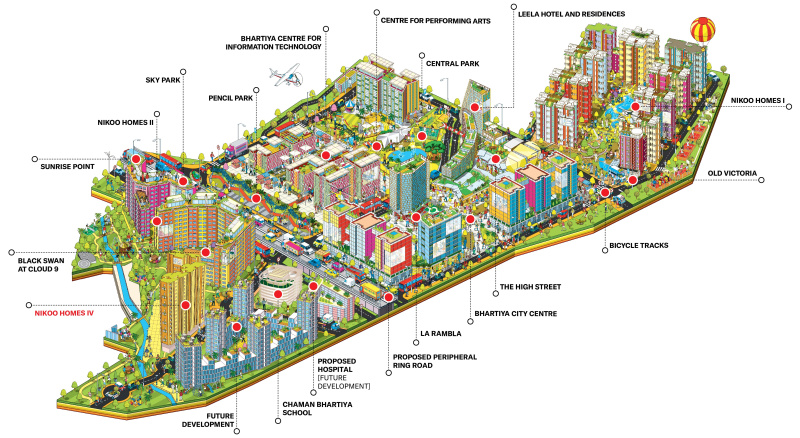 3 BHK 1595 Sq.ft. Apartment for Rent in Thanisandra, Bangalore