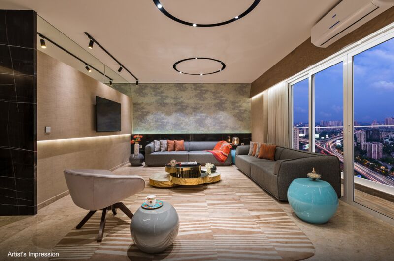 3 BHK Apartment 1600 Sq.ft. for Sale in Majiwada, Thane